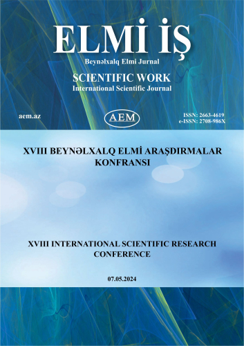 XVIII INTERNATIONAL SCIENTIFIC RESEARCH CONFERENCE (7 may 2024)