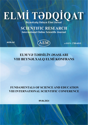 FUNDAMENTALS OF SCIENCE AND EDUCATION — VIII INTERNATIONAL SCIENTIFIC CONFERENCE  (9 june 2024)