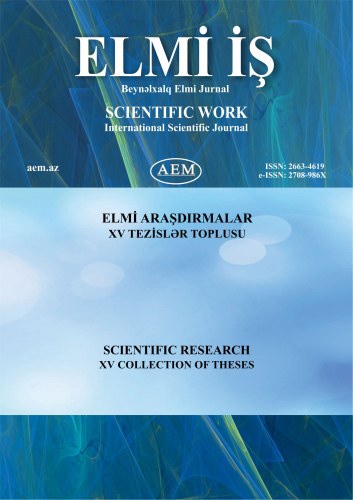 SCIENTIFIC RESEARCH  XV COLLECTION OF THESES